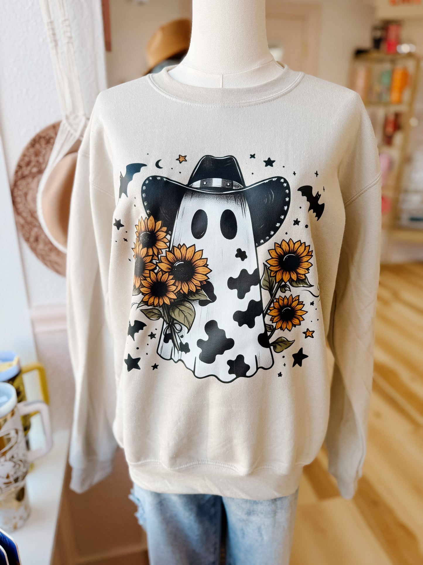 PRE ORDER Western Cow Print Ghost