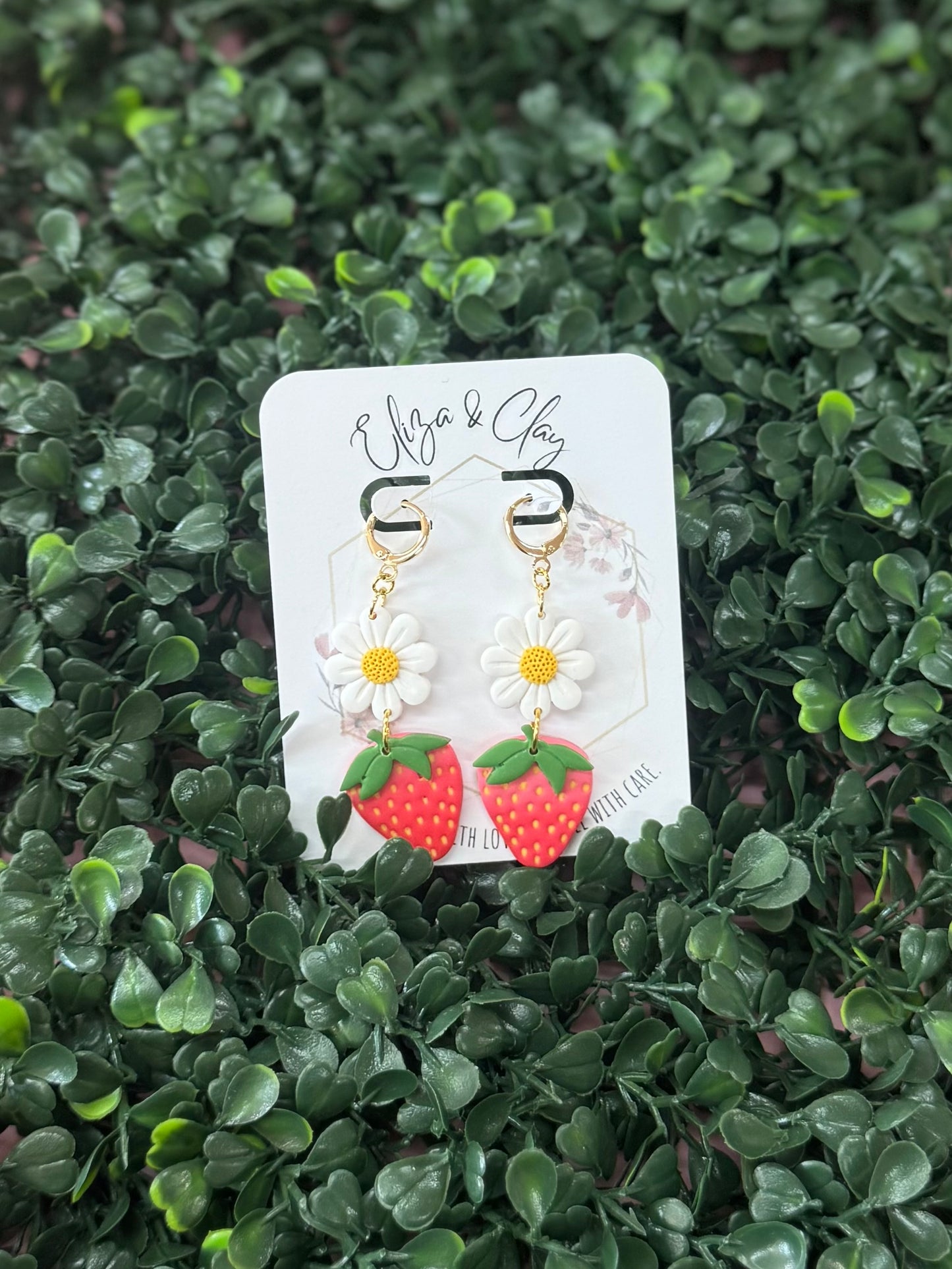 Strawberry Dangle Earrings
