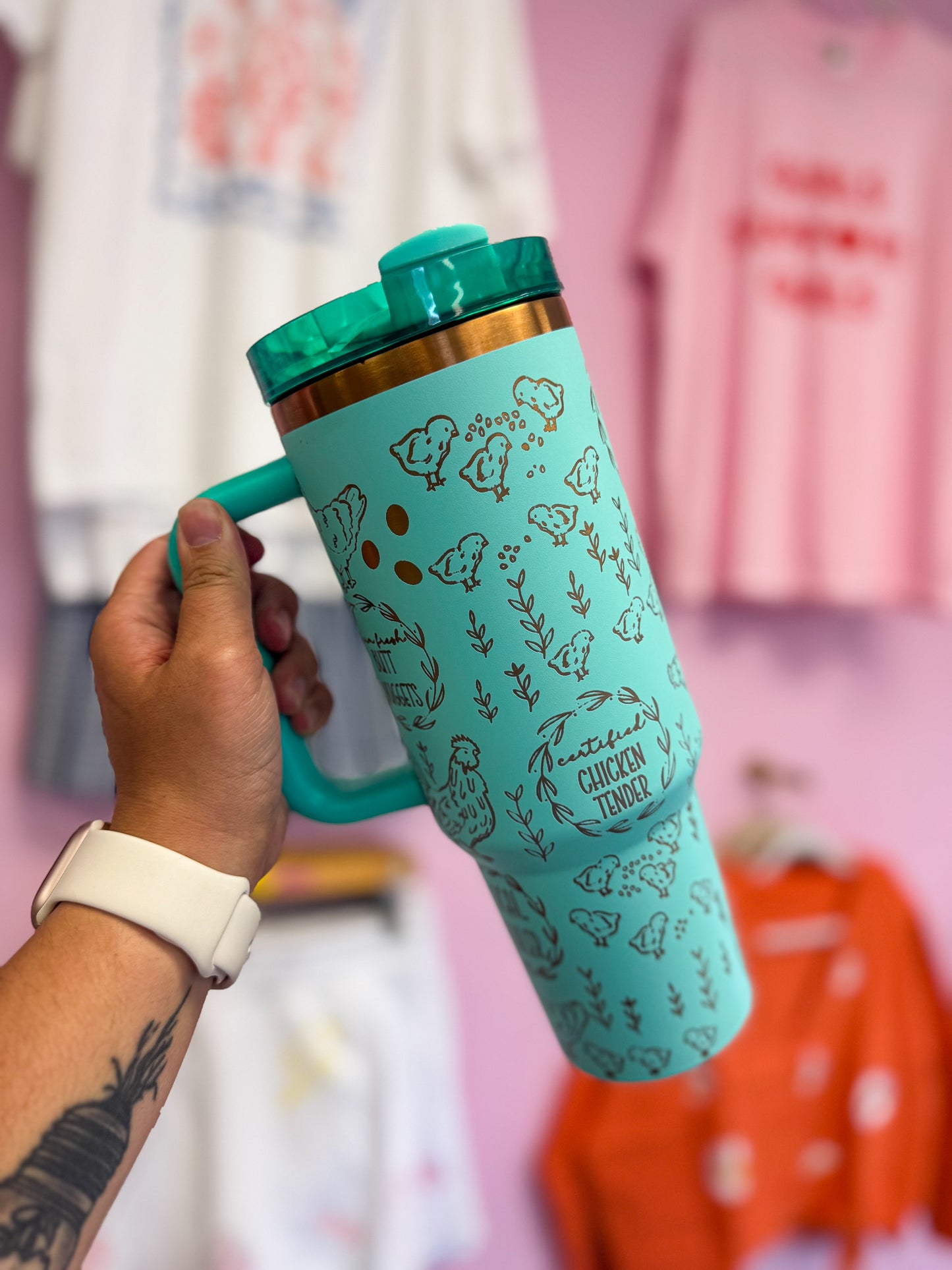 Chicken Lady 40oz Tumbler