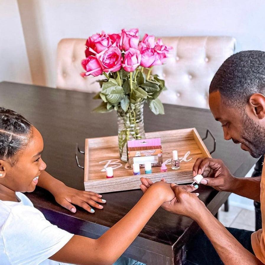 Shimmer & Sparkle Gift Set- Kids Non-Toxic Nail Polish