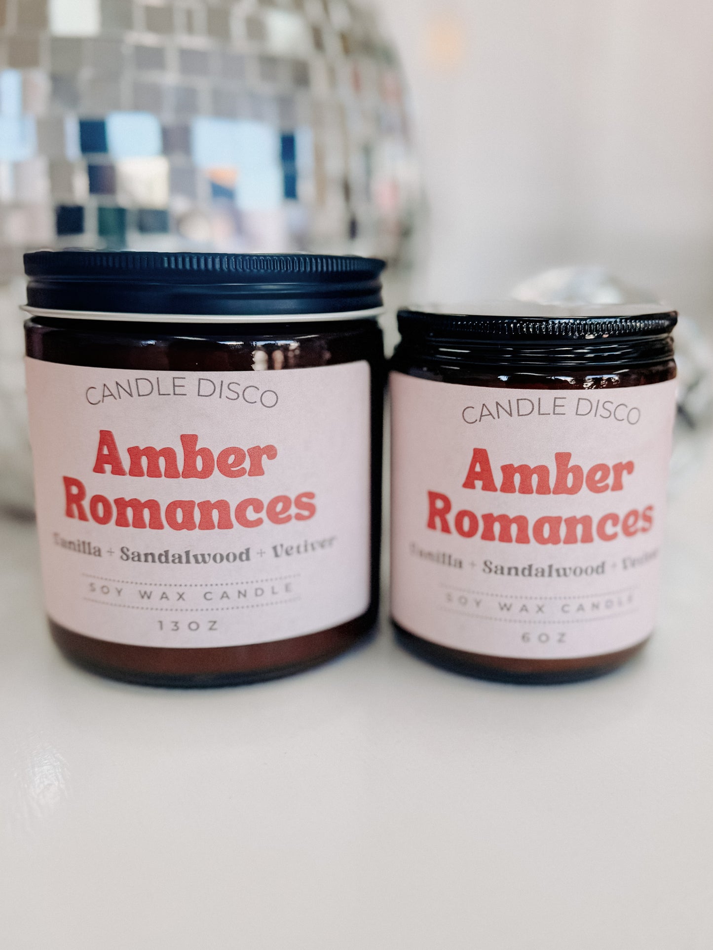 Amber Romance Candle