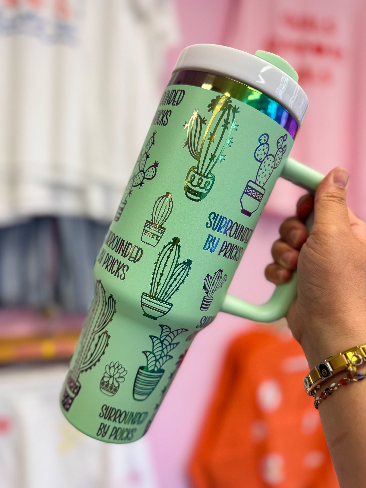 Pricks Cactus 40oz Tumbler