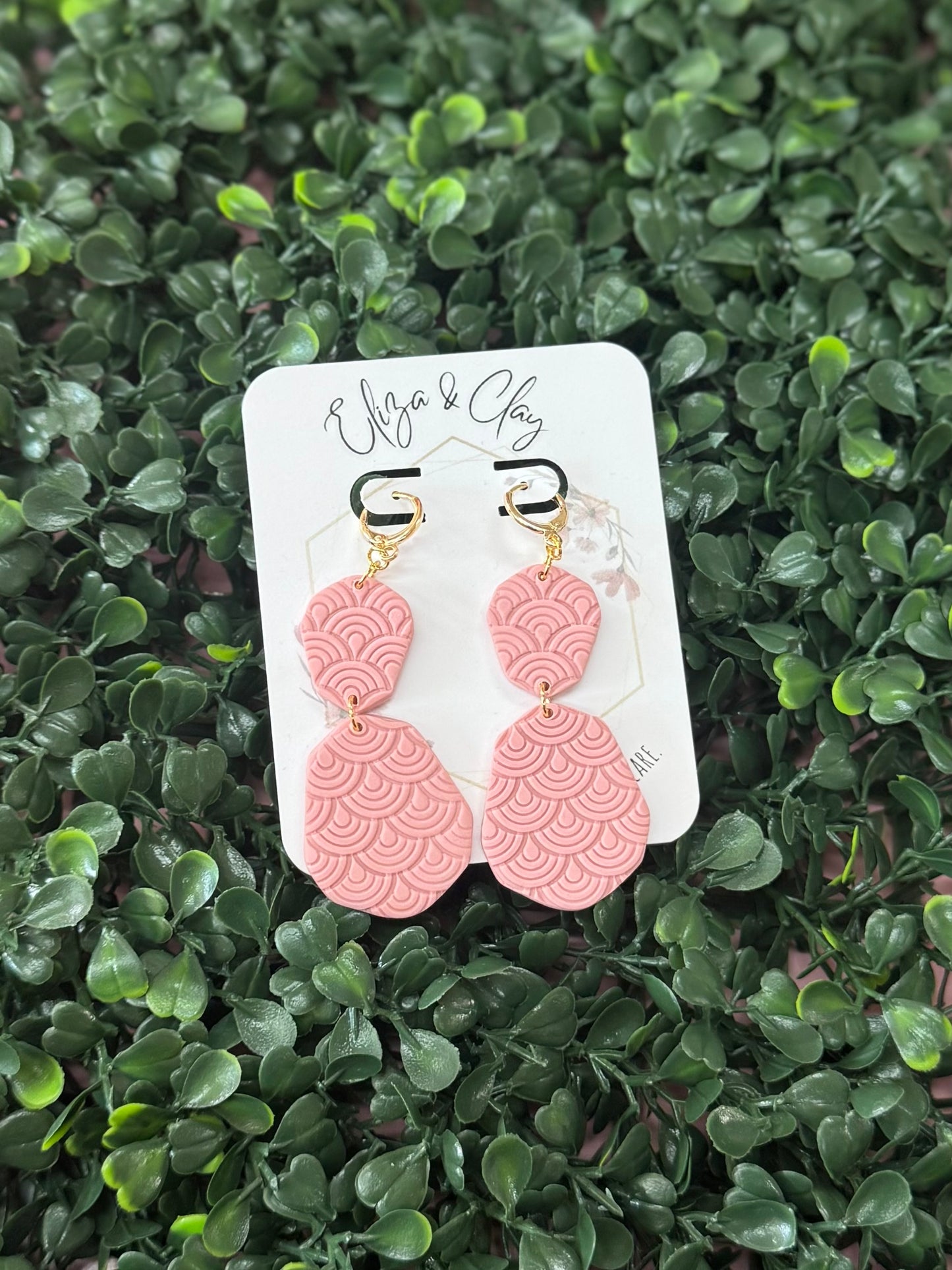 Two Tier Fancy Dangle Earrings