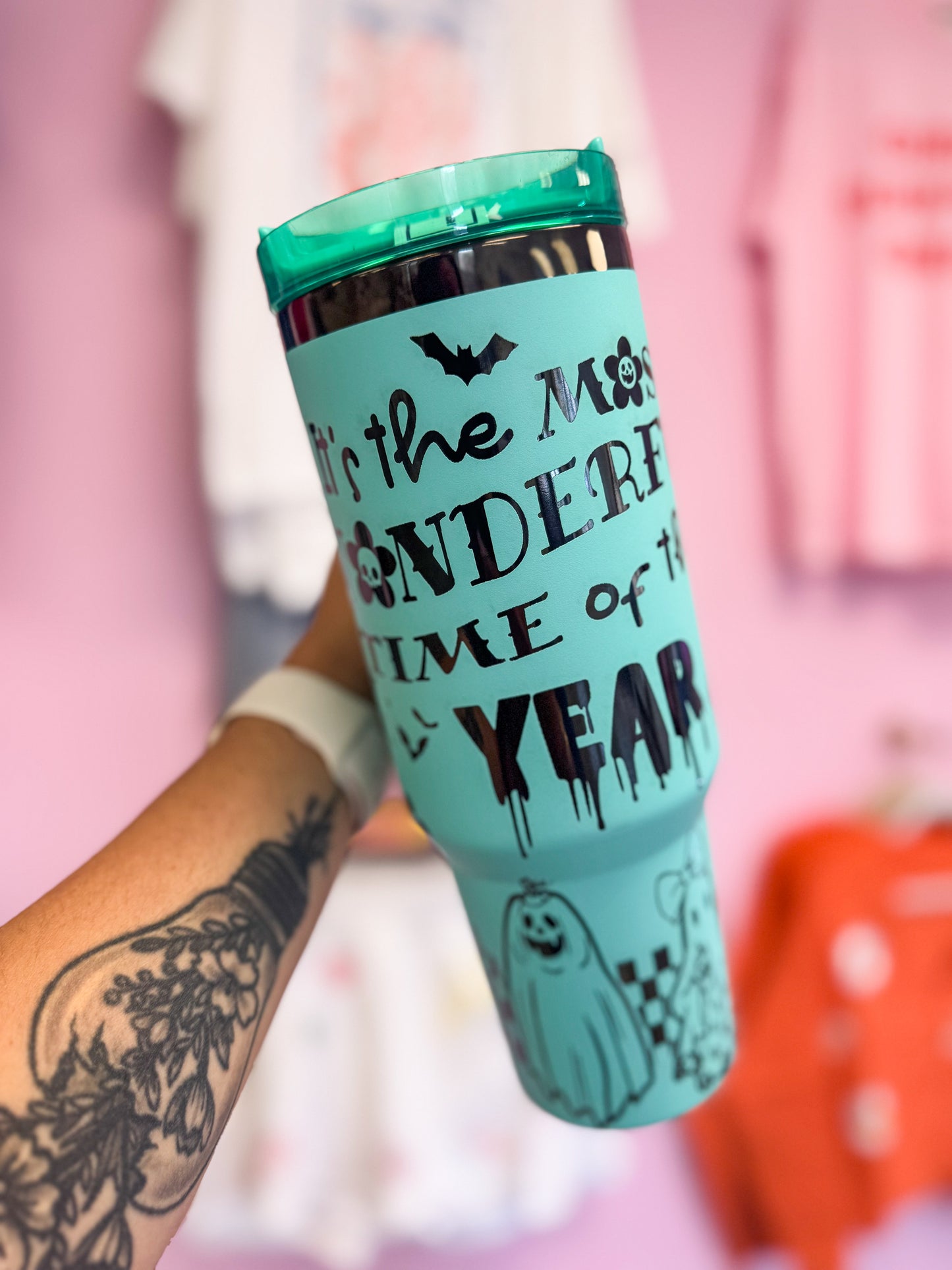 Halloween Ghost 40oz Tumbler