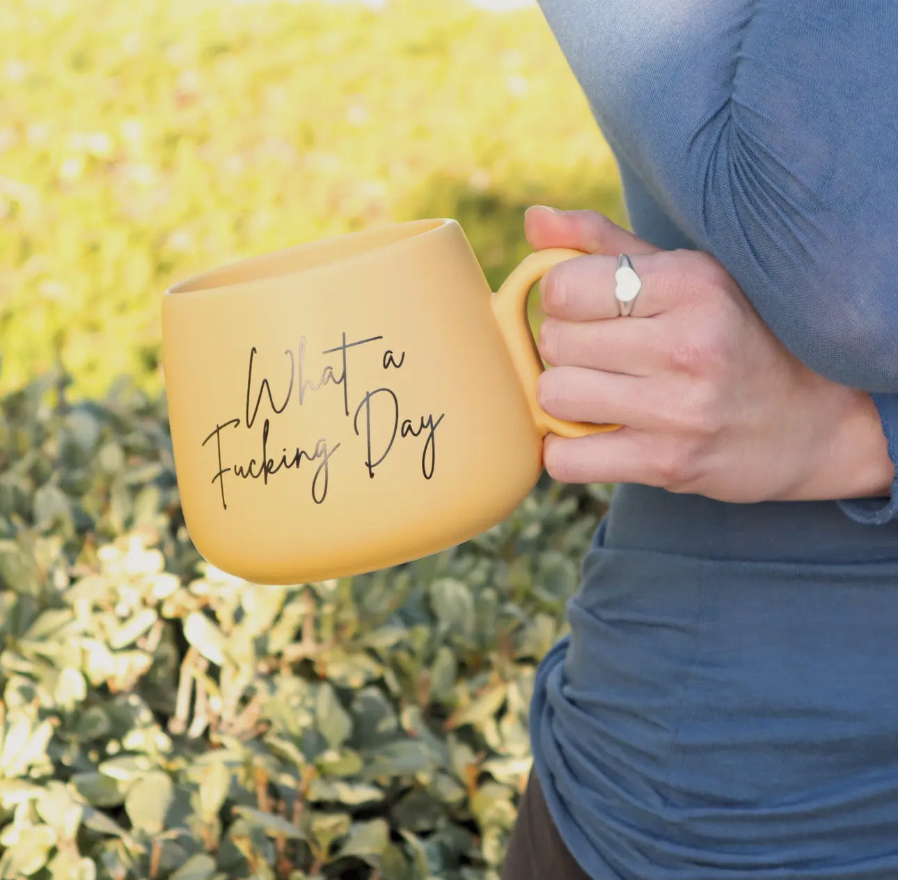 What a Fucking Day Jumbo Mug