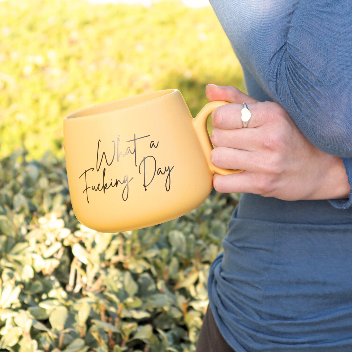 What a Fucking Day Jumbo Mug