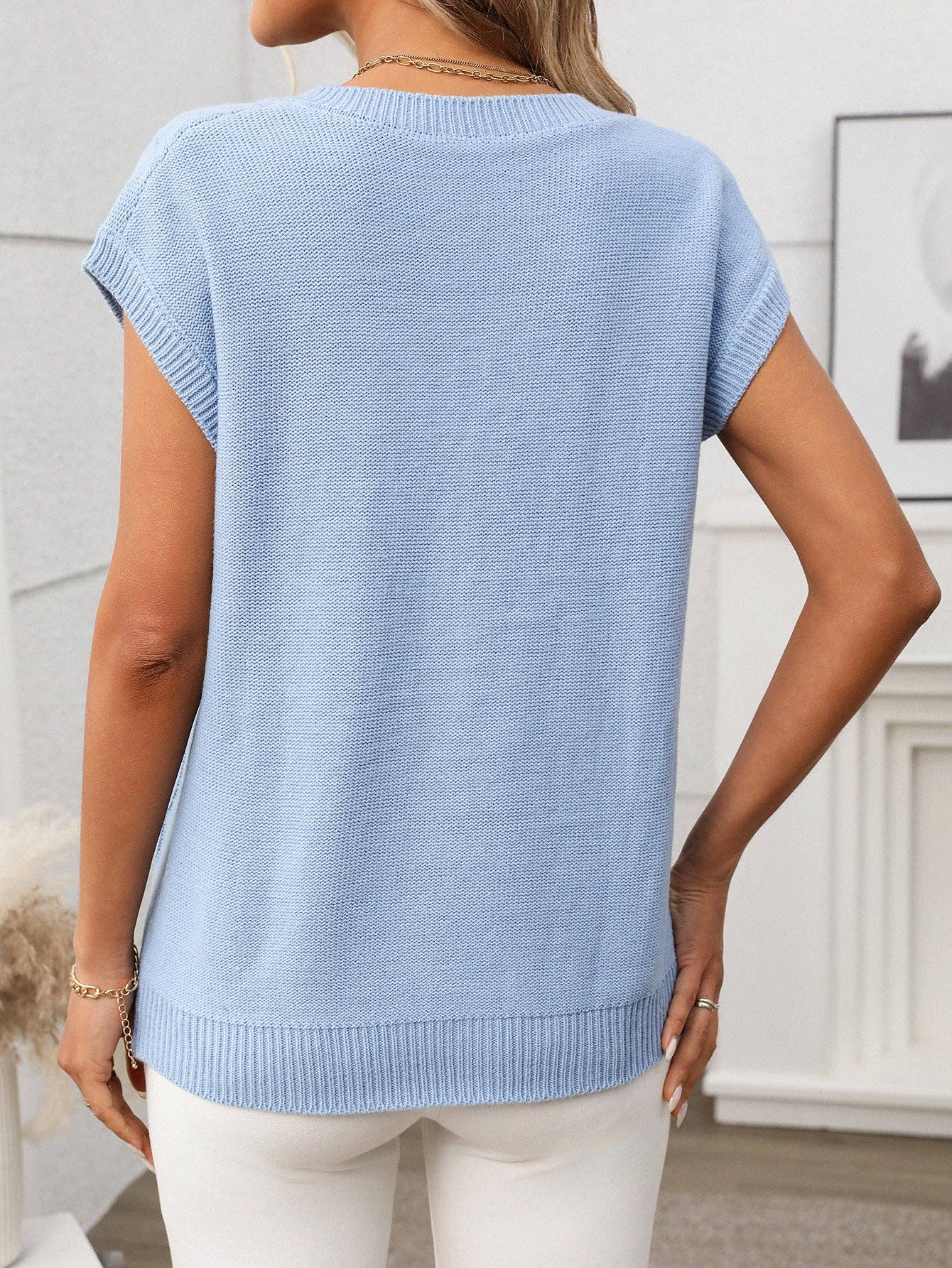 Blue Sweater Vest