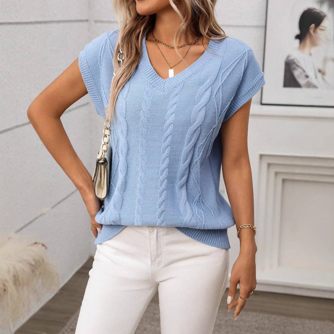 Blue Sweater Vest