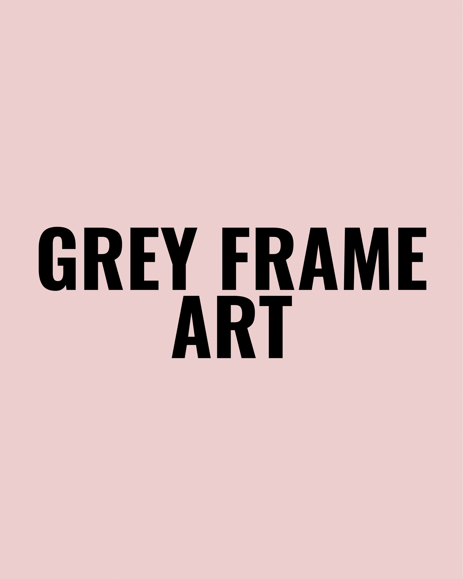 Grey Frame Art