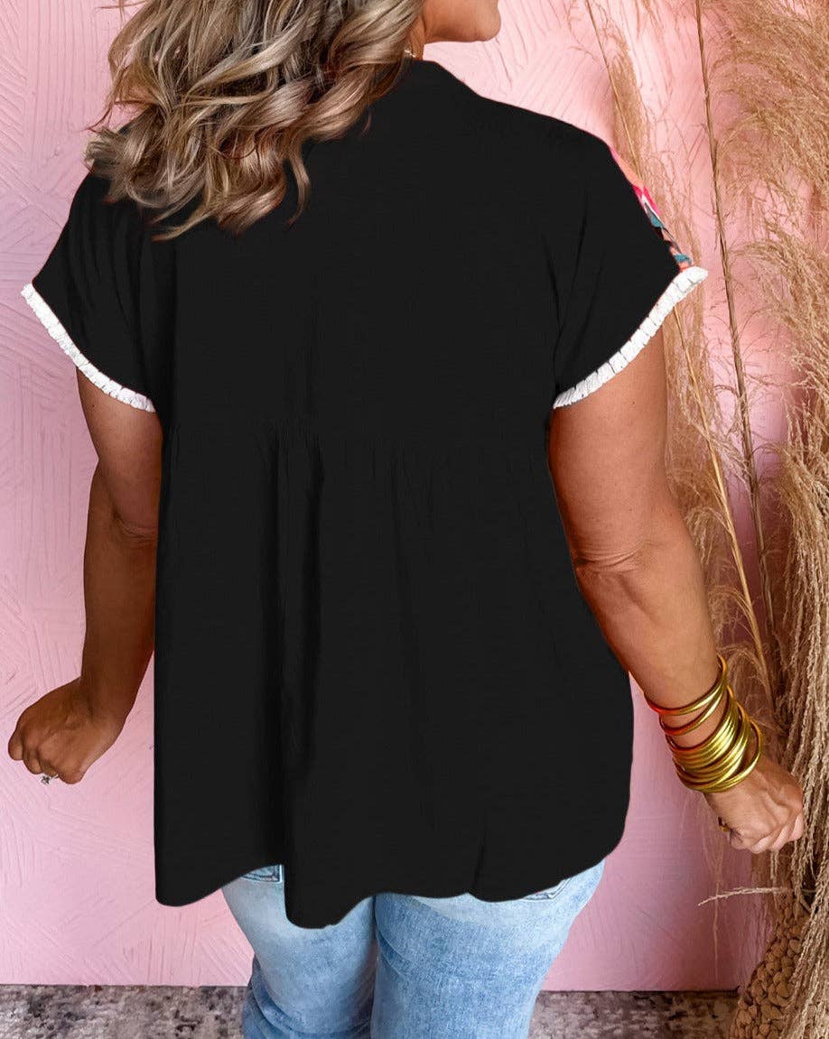 Wanderwoven Tassel Blouse