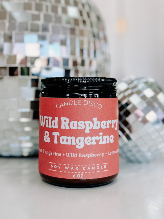 Wild Raspberry & Tangerine Candle
