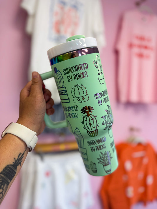 Pricks Cactus 40oz Tumbler