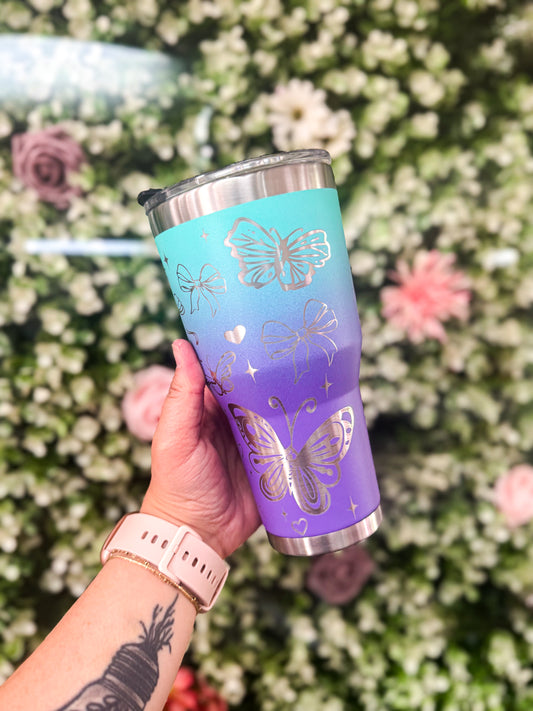 Butterfly Tumbler 20oz