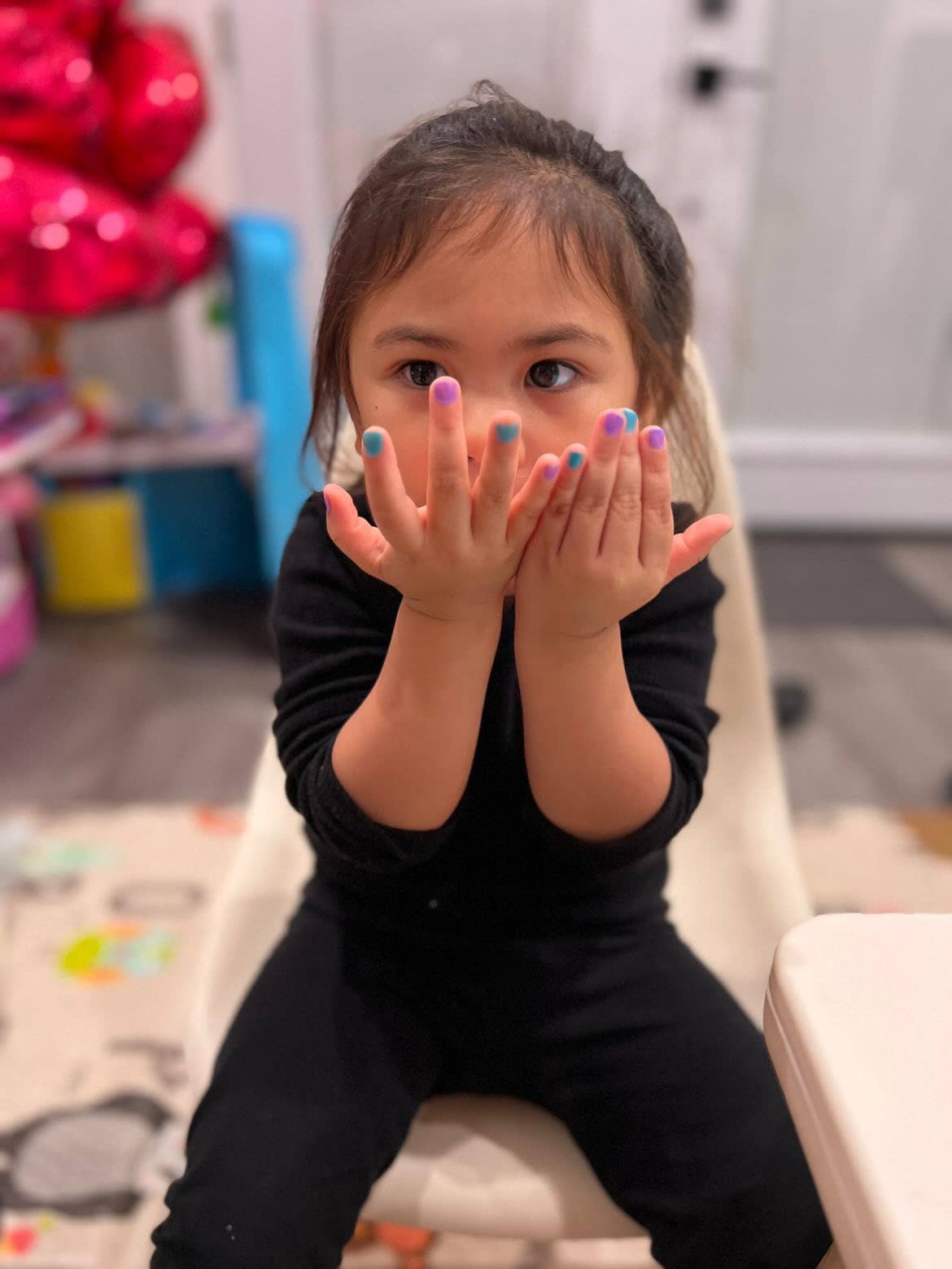 Rainbow Polish Set For Kids