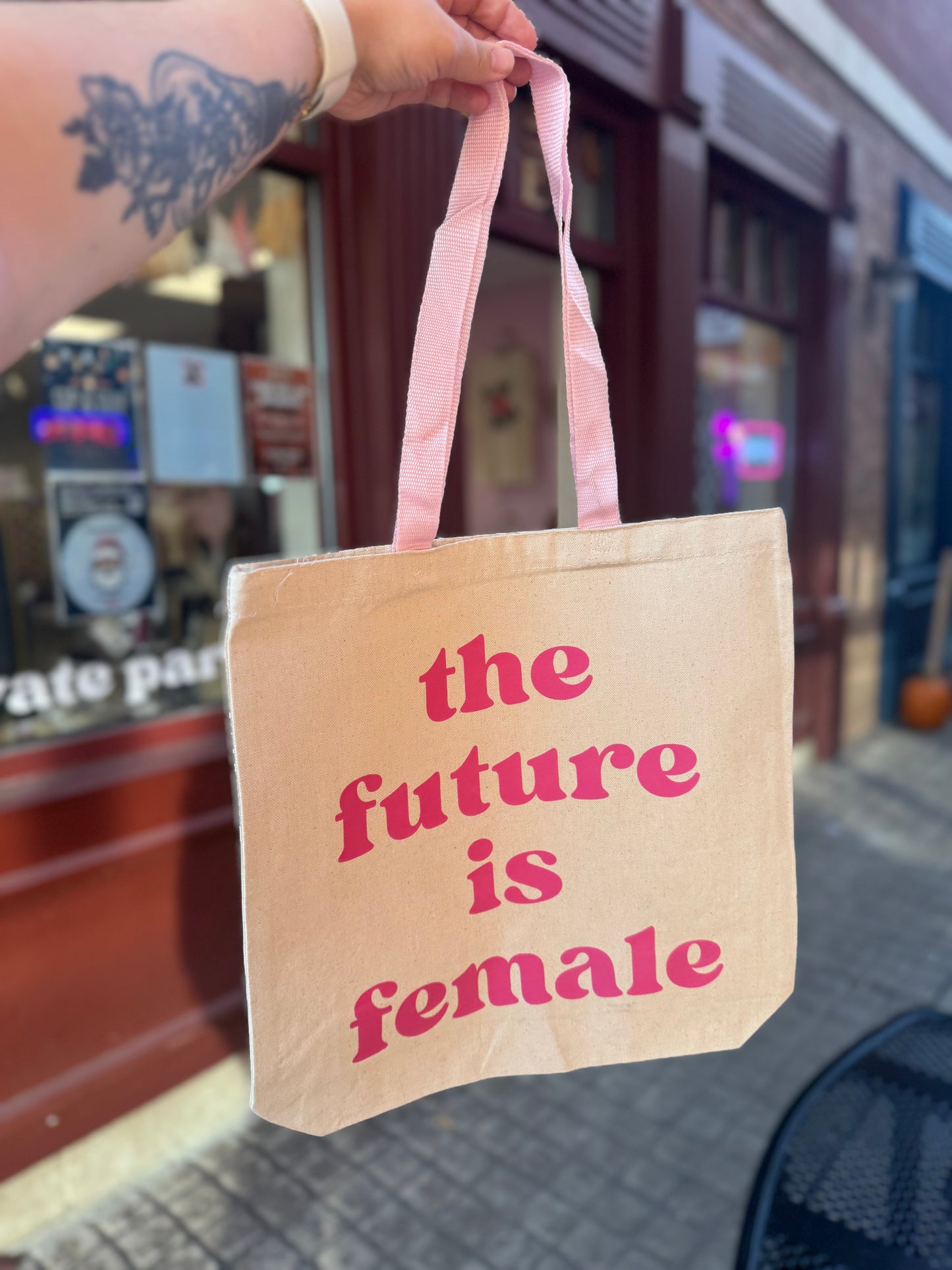 The Future Is Female Tote Bag