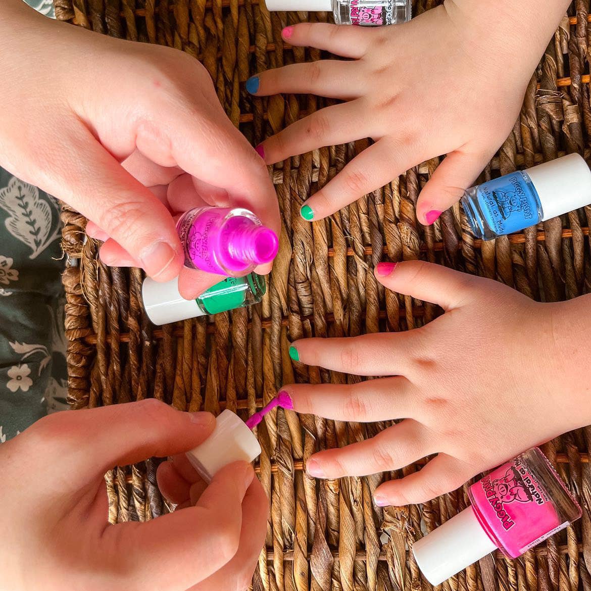 Rainbow Polish Set For Kids