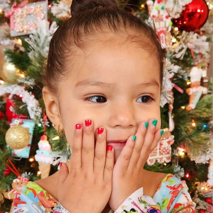 Santa’s Sweetie Gift Set- Kids Non-Toxic Nail Polish
