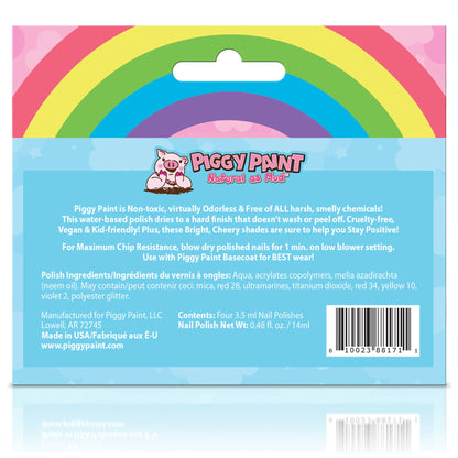 Rainbow Polish Set For Kids