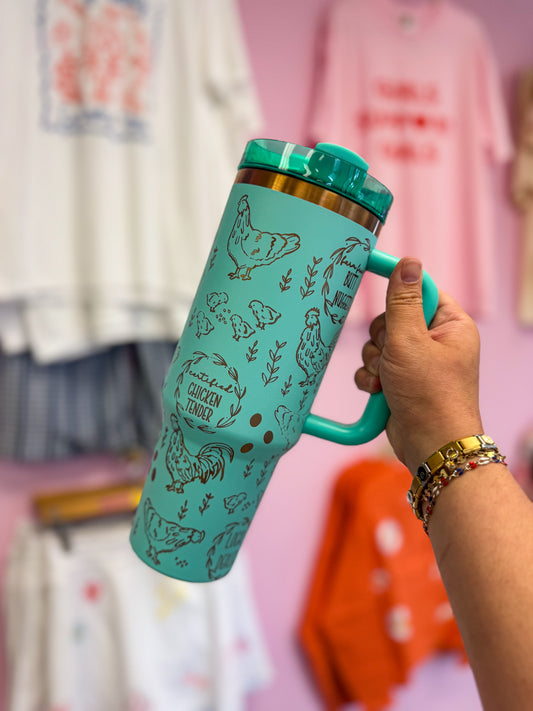 Chicken Lady 40oz Tumbler