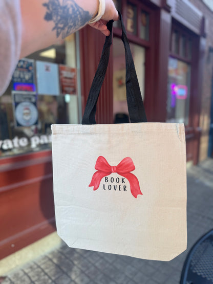 Book Lover Tote Bag