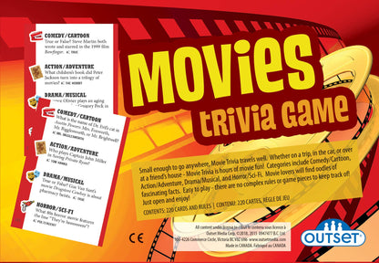 Movies Trivia Card Game