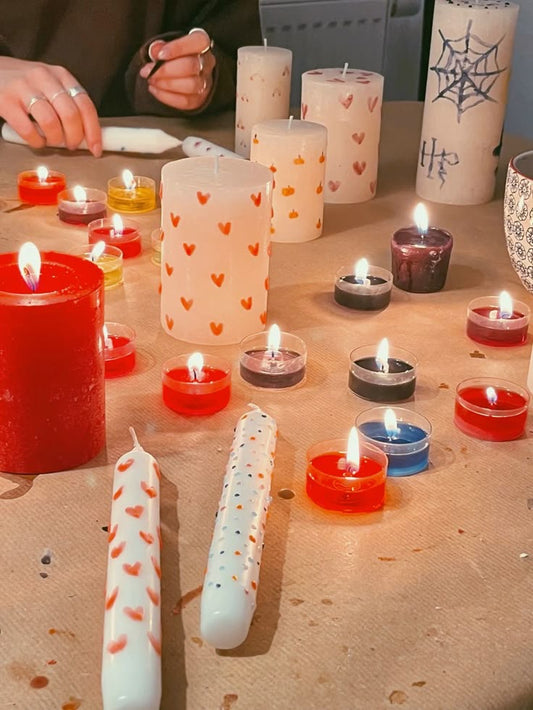 Hand Painted Candle Stick Class: Nov. 15th