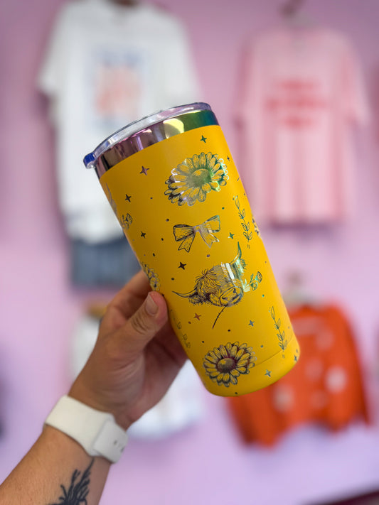 Cows & Sunflowers 20oz Tumbler
