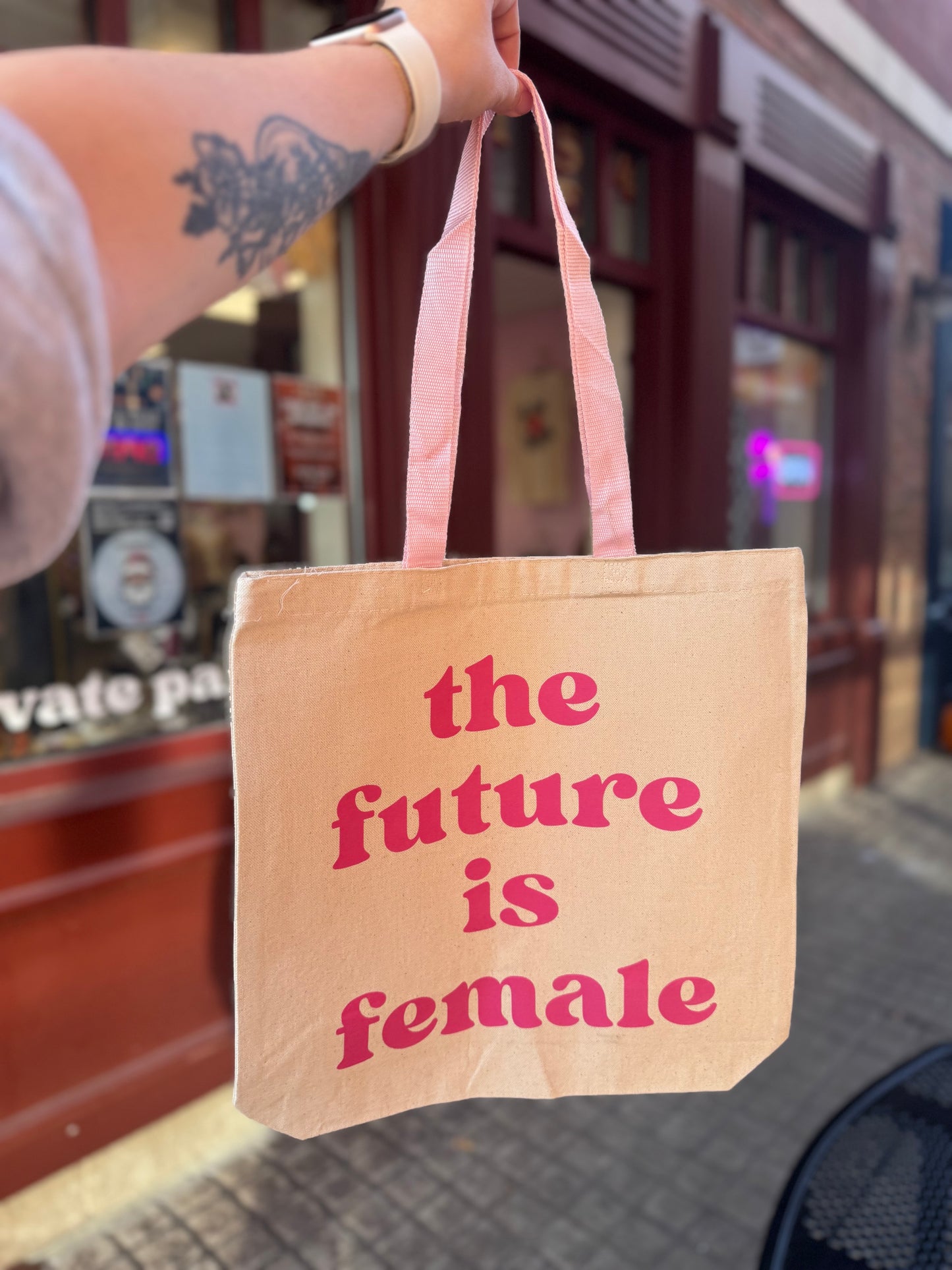 The Future Is Female Tote Bag