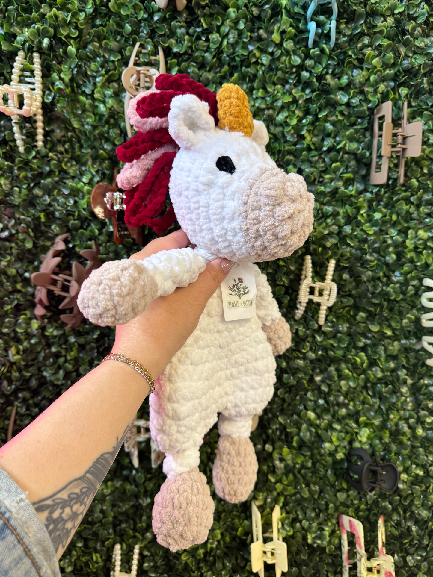 Unicorn Crochet Plushie