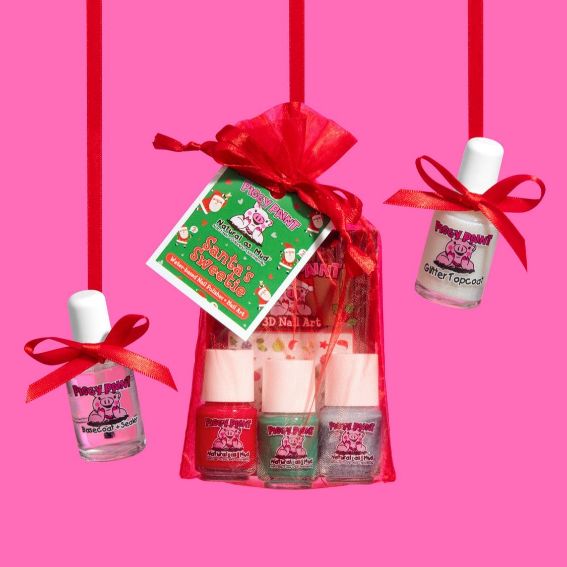 Santa’s Sweetie Gift Set- Kids Non-Toxic Nail Polish
