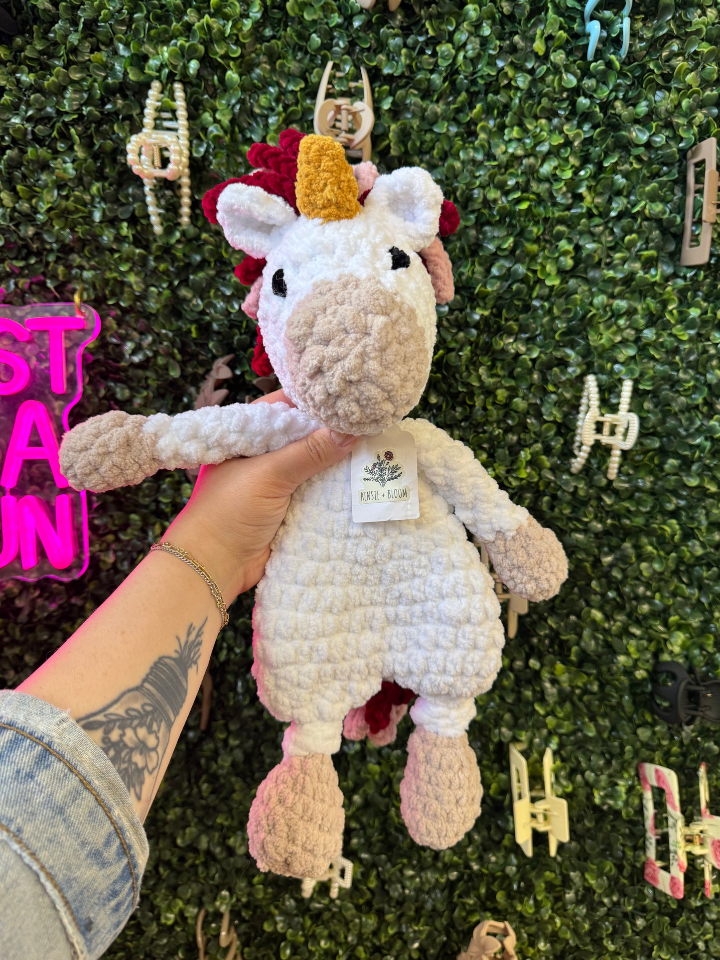 Unicorn Crochet Plushie