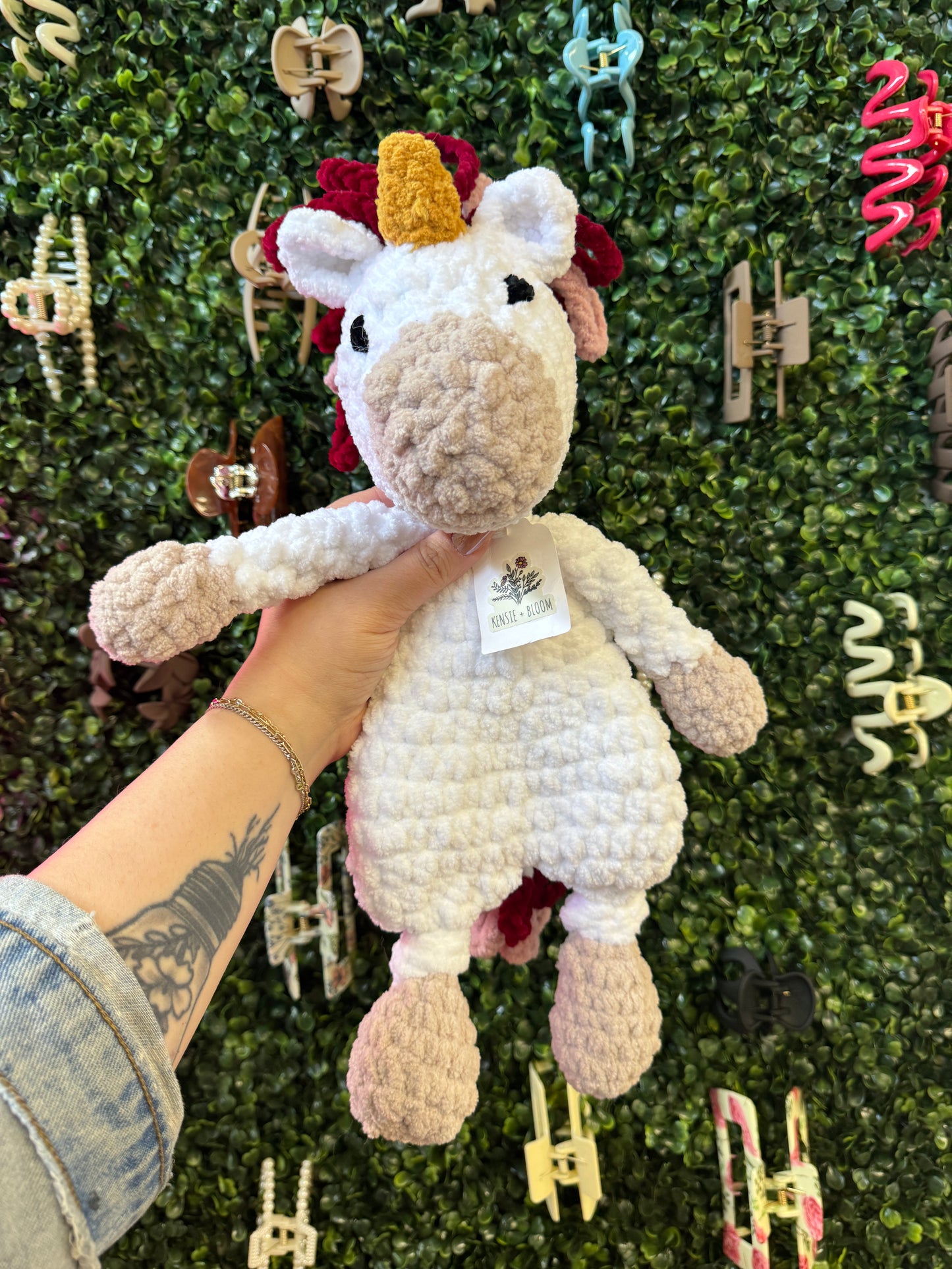 Unicorn Crochet Plushie