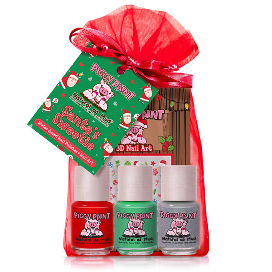 Santa’s Sweetie Gift Set- Kids Non-Toxic Nail Polish