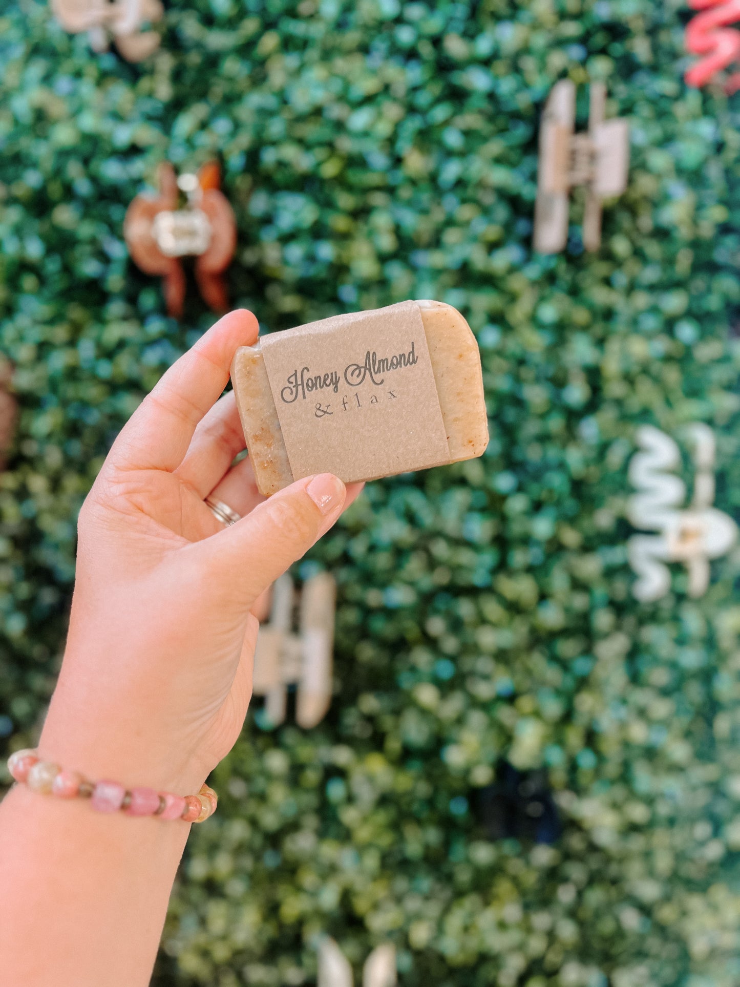 Honey Almond & Flax Soap