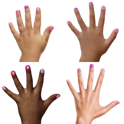 Rainbow Party Gift Set- Kids Non-Toxic Nail Polish