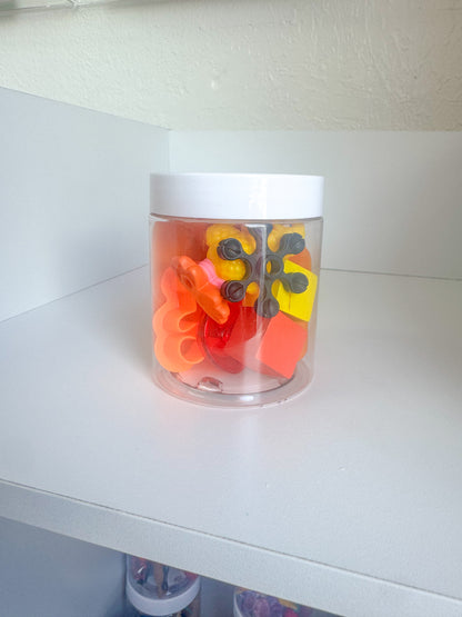 Sensory Play Dough Jar