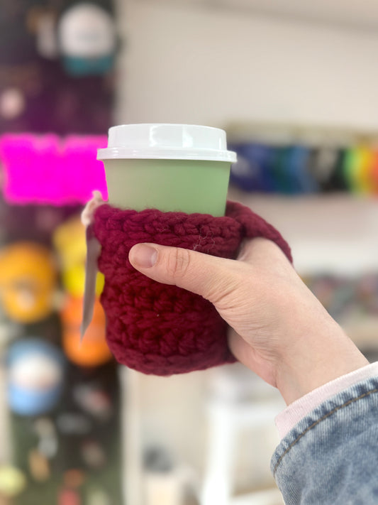 Coffee Cup Sleeve With Hand Warmer