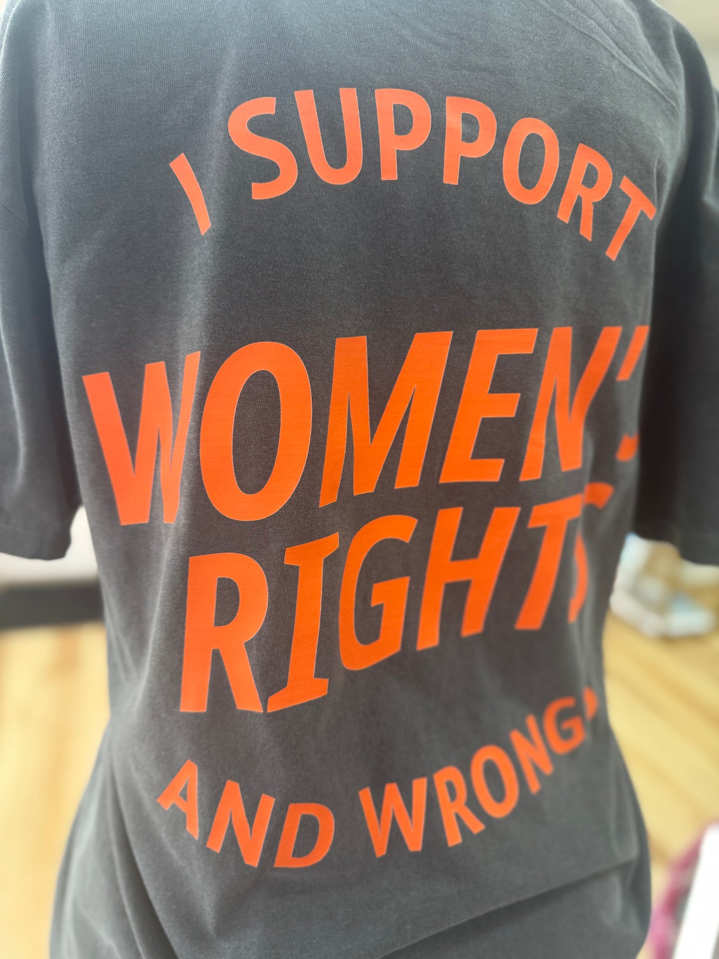 I Support Women’s Rights & Wrongs Tee