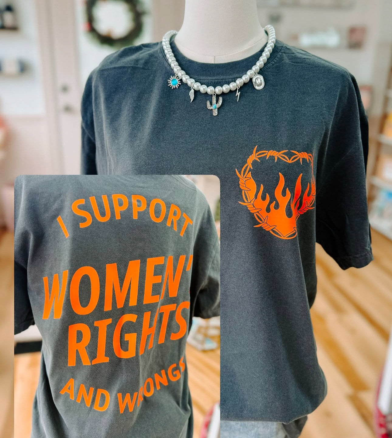 I Support Women’s Rights & Wrongs Tee