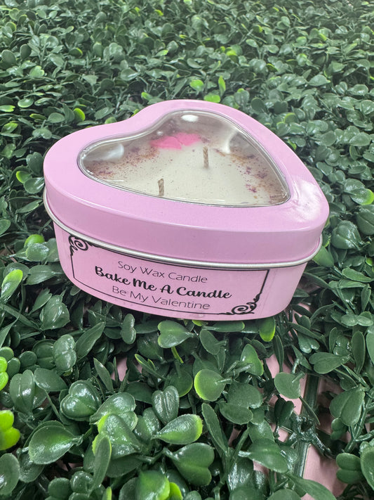 Be My Valentine Candle