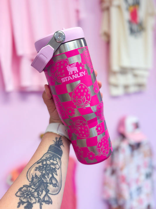 Strawberry 30oz Tumbler