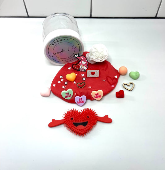 Valentines Sensory Jars W/ Stanp