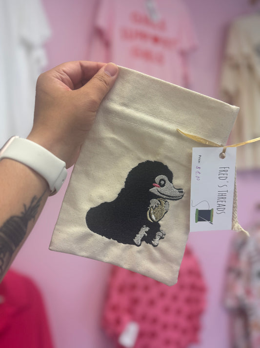 Wizard Themed Canvas Gift Pouches