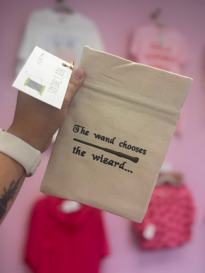 Wizard Themed Canvas Gift Pouches