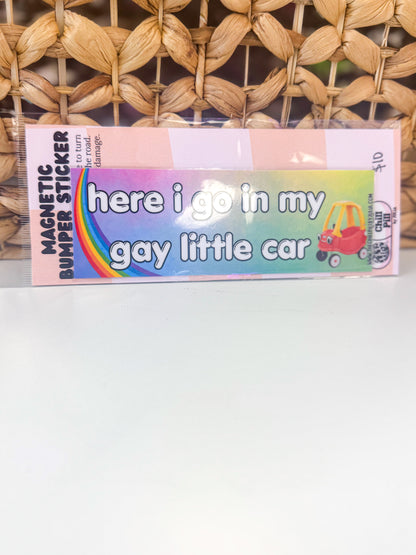 Magnetic Bumper Car Stickers