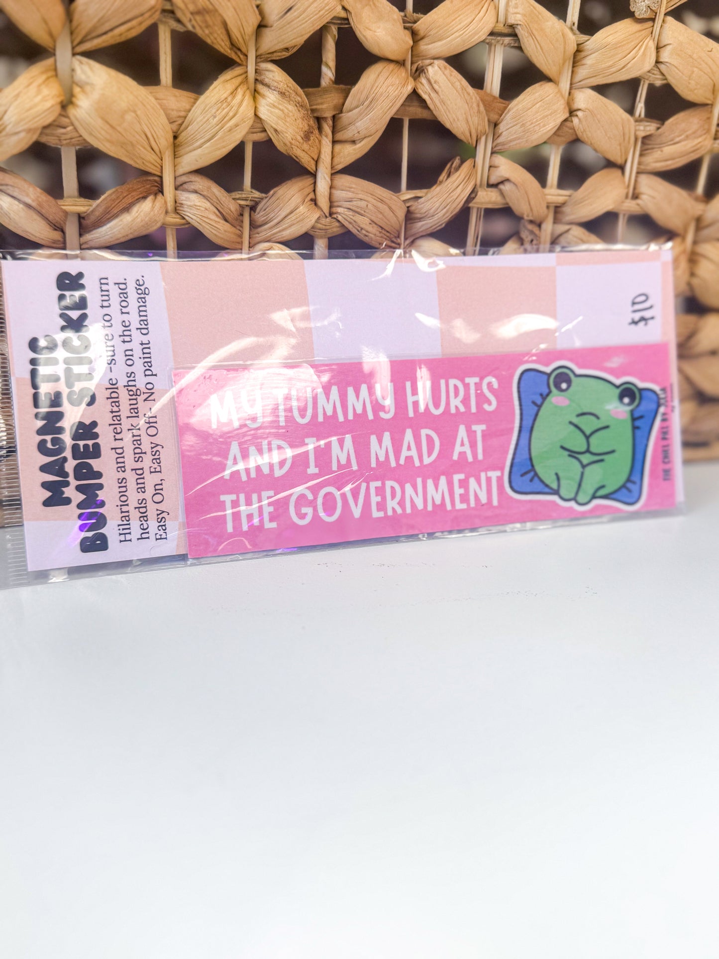 Magnetic Bumper Car Stickers