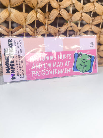 Magnetic Bumper Car Stickers