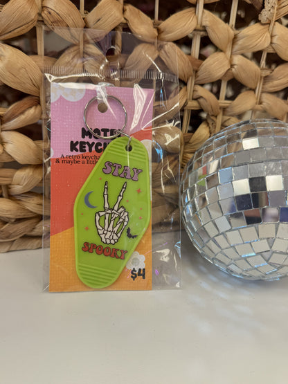 Trendy Motel Keychains