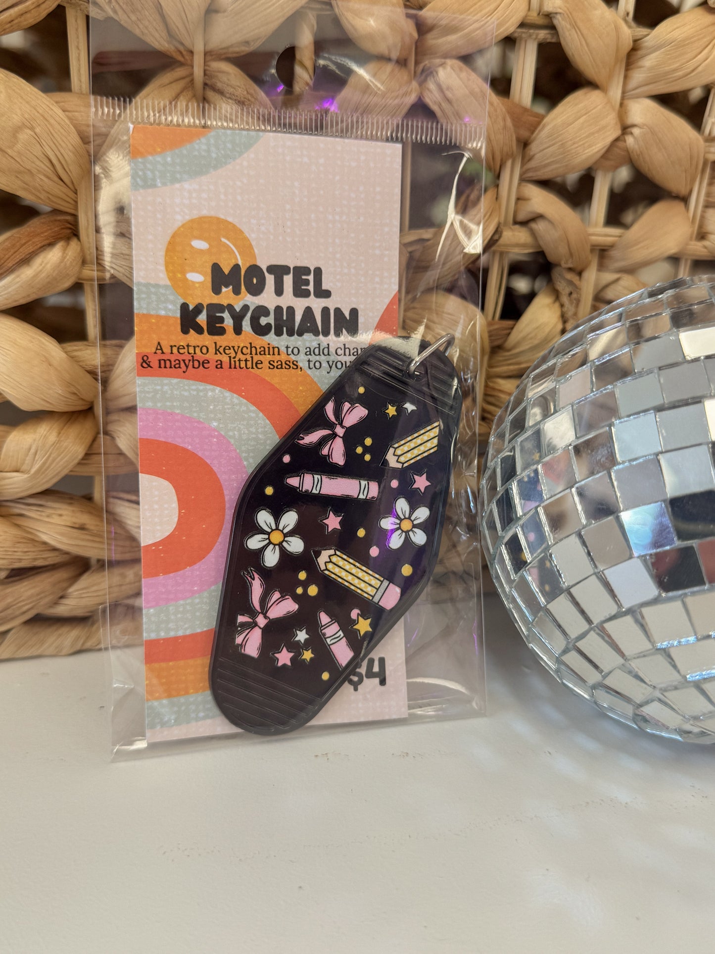 Trendy Motel Keychains