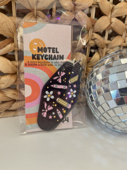 Trendy Motel Keychains